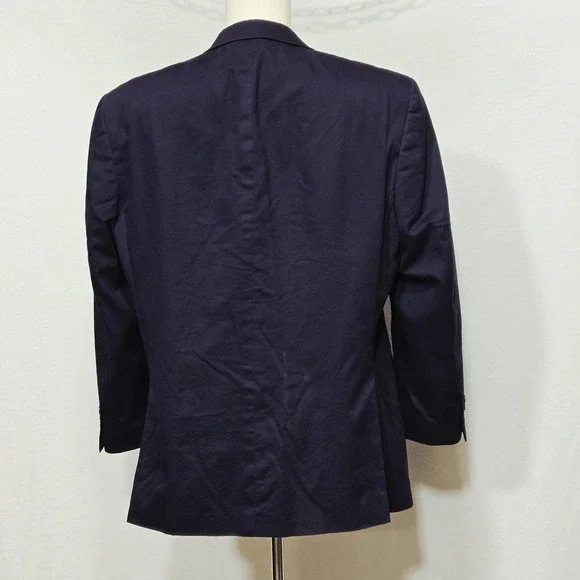 Haspel Blazer Mens 48R Navy Blue Nicholas Suit Cotton Two Button Jacket‎